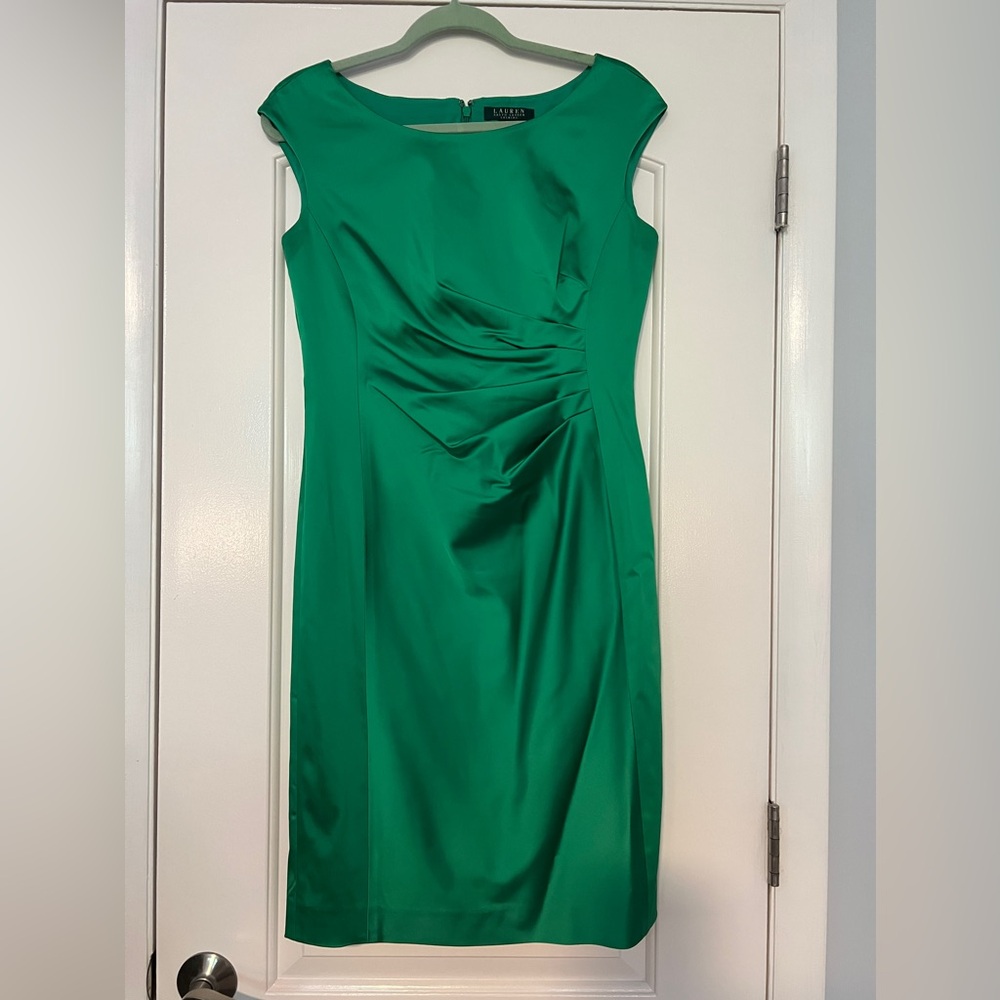 Stunning Emerald Green Ralph Lauren Dress
